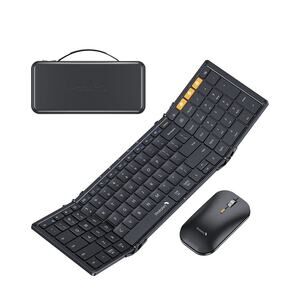 ProtoArc Foldable Keyboard and Mouse, XKM01 True Full-Size Folding